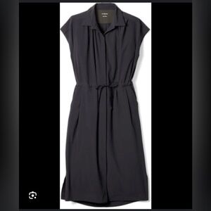 REI Sun Up Shirt Dress Travel black XS/S